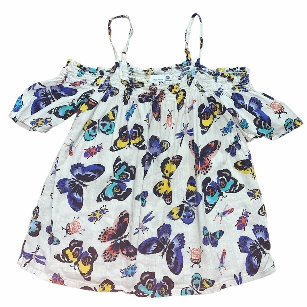 Old Navy Butterfly Off the shoulder top